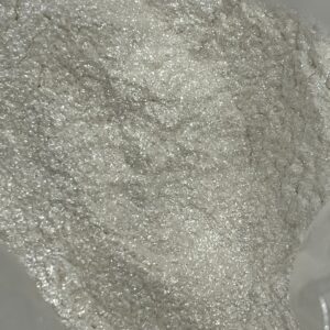 Labai grazus pigmentas maišyti – Intence Sparkle white Flakes Agate  0.1kg