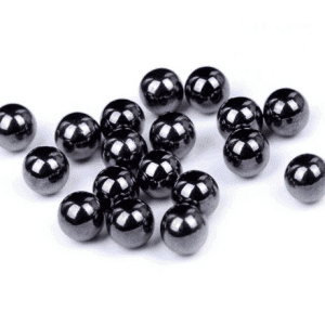 Agate pearl black 8mm 10psc. – perlai nagams dideli